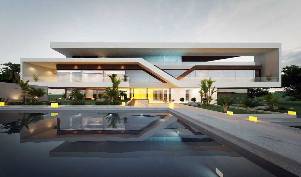 modern vila